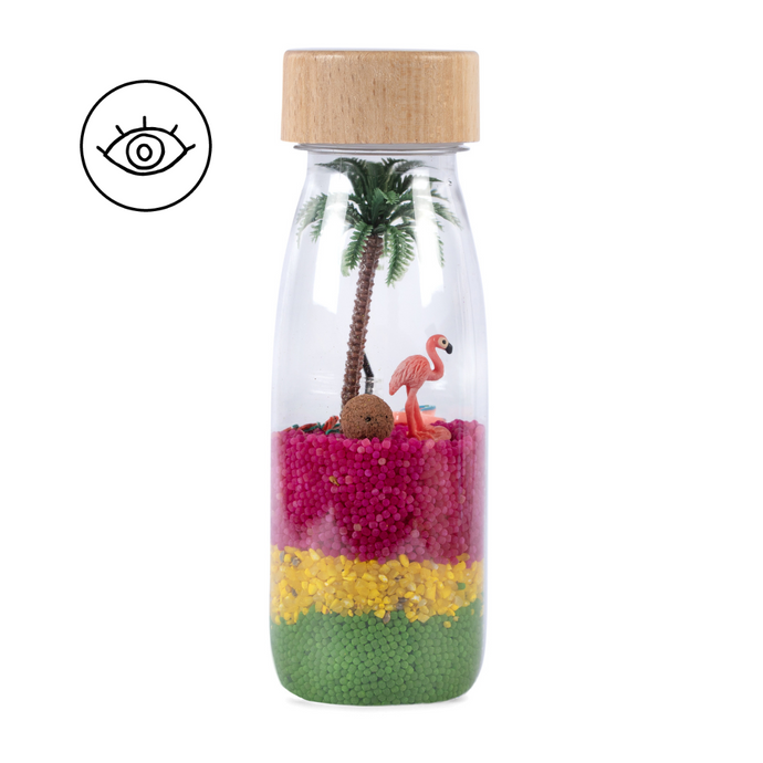 Petit Boum Flamingo Spy Sensory Bottle