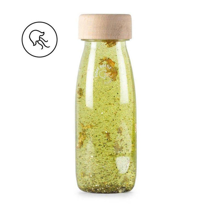 Petit Boum Float Sensory Bottle - Gold
