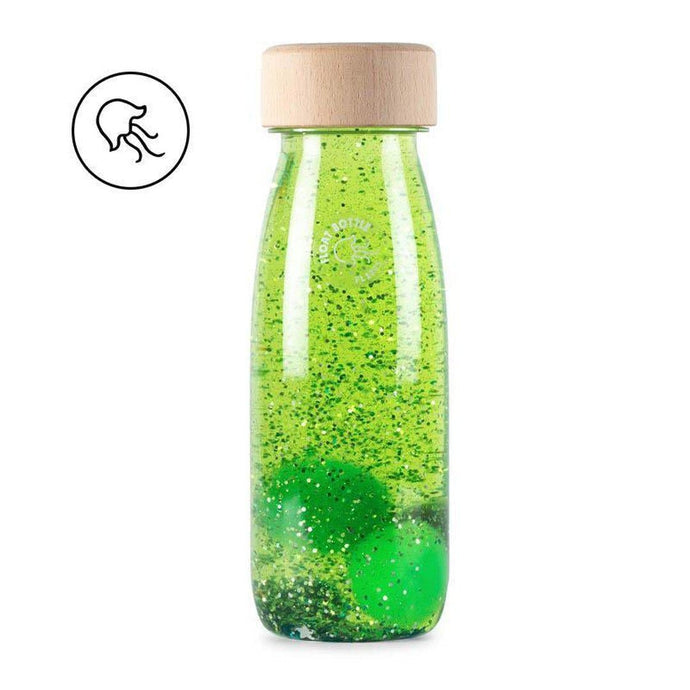 Petit Boum Float Sensory Bottle - Green