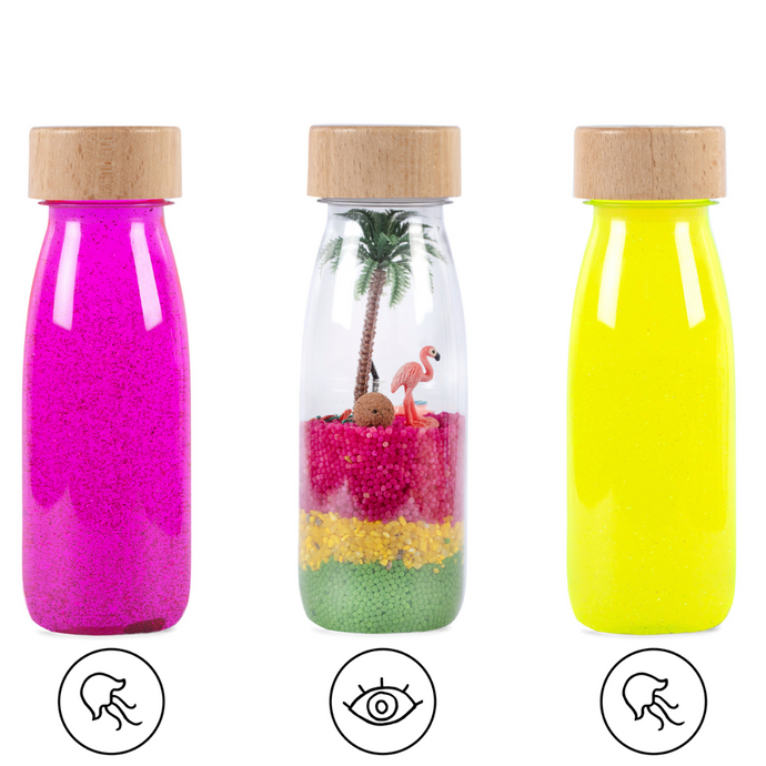 Petit Boum Paradise Sensory Bottle Set