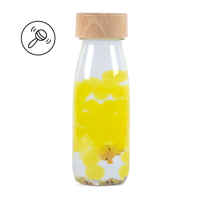Petit Boum Pufferfish Sound Sensory Bottle